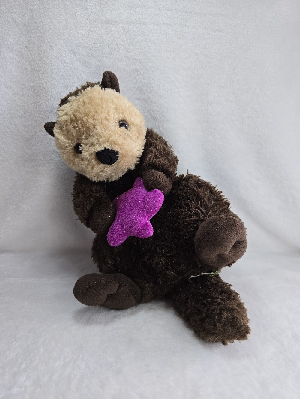Wild Republic Sea Otter Plush Size 15 Inch With Starfish Stuffed Animal